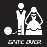 Game Over Wedding T-shirt | Artistshot