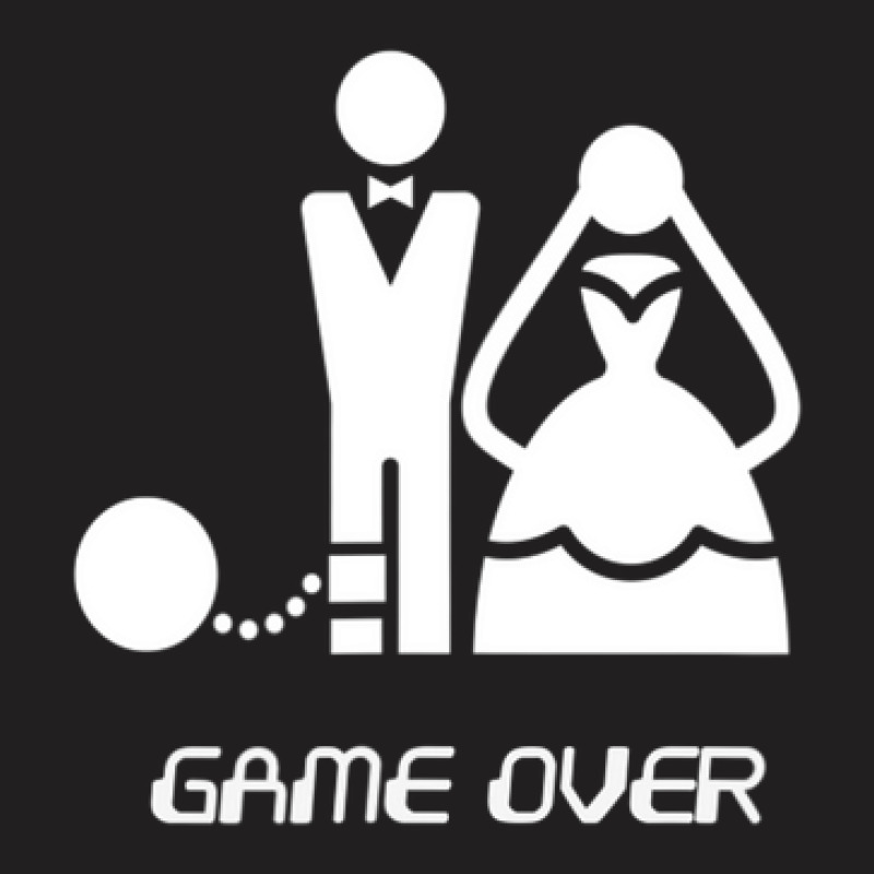 Game Over Wedding T-shirt | Artistshot