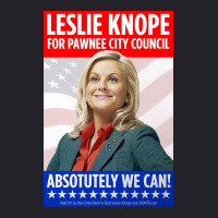 Leslie Knope For Pawnee City Council Poster Music Unisex Sherpa-lined Denim Jacket | Artistshot