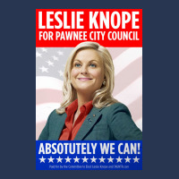 Leslie Knope For Pawnee City Council Poster Music Men Denim Jacket | Artistshot