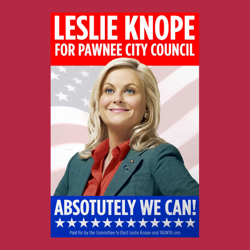 Leslie Knope For Pawnee City Council Poster Music Champion Hoodie | Artistshot