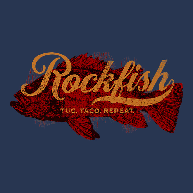 Rock Fish California West Coast Rockfish Tug Taco Repeat Premium T Shi Ladies Denim Jacket by tamkyfashions | Artistshot