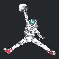 Slam Dunk In Space Crewneck Sweatshirt | Artistshot