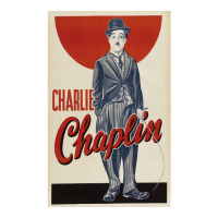 Charlie Chaplin Vintage Poster Active Music Cute Men's T-shirt Pajama Set | Artistshot