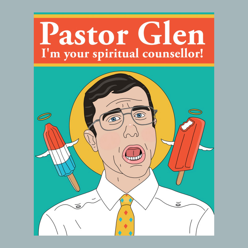 Pastor Glen From Letterkenny Poster Retro Unisex Sherpa-Lined Denim Jacket by kezzjaxelo | Artistshot