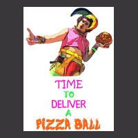 Time To Deliver A Pizza Ball Poster Hippie Ladies Curvy T-shirt | Artistshot