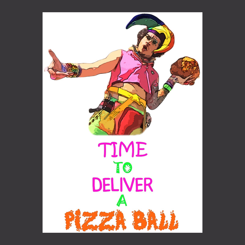 Time To Deliver A Pizza Ball Poster Hippie Ladies Curvy T-Shirt by szylkoarowv | Artistshot