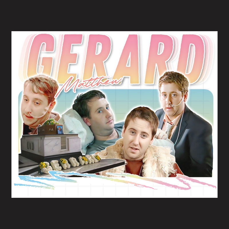 Gerard Retro Style Peep Show Original Fan Art Poster Red (1) T-shirt | Artistshot