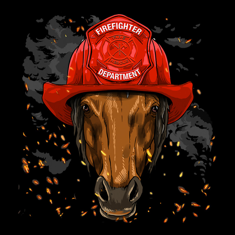 Firefighter Horse Fire Department Fireman Animal Horse Lover 80.png Adjustable Cap by SCOTTALLENZ | Artistshot