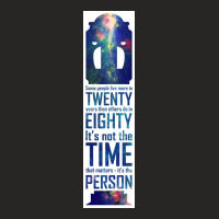 Itx27s Not The Time That Matters Poster Tumblr (1) Ladies Fitted T-shirt | Artistshot