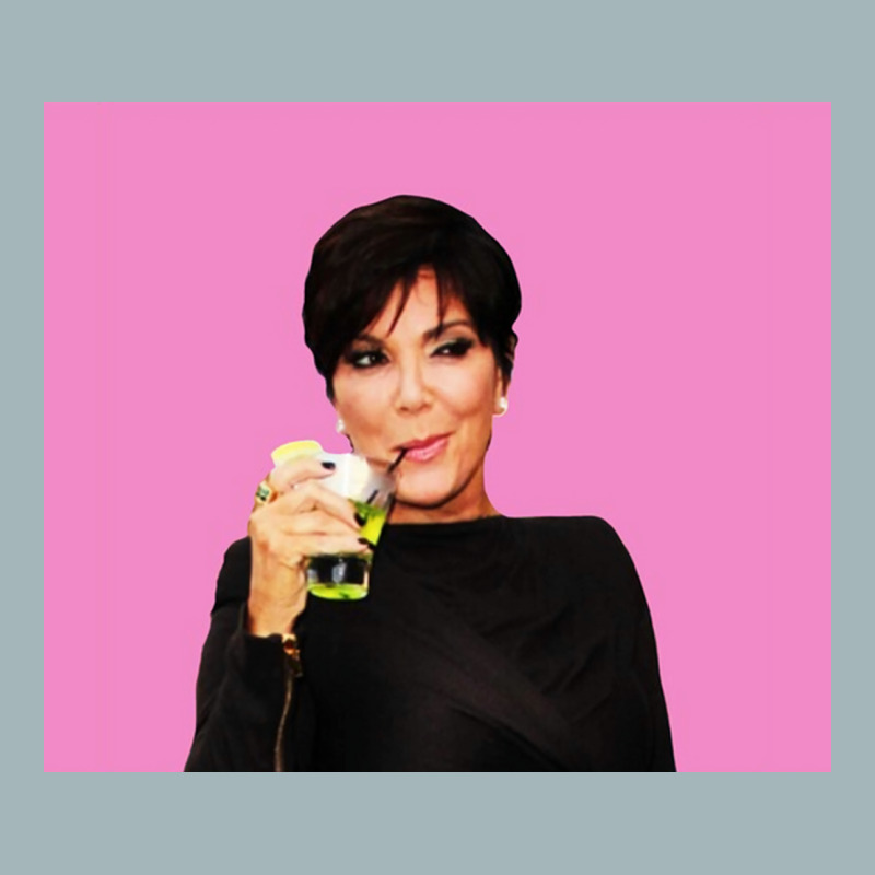 Kris Jenner Poster Hipster (1) Unisex Sherpa-lined Denim Jacket | Artistshot