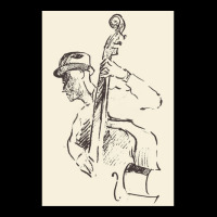 Contrabass Groovin' V-neck Tee | Artistshot