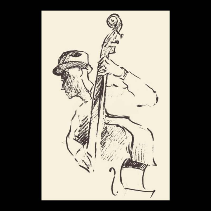 Contrabass Groovin' V-Neck Tee by JamesBurges | Artistshot