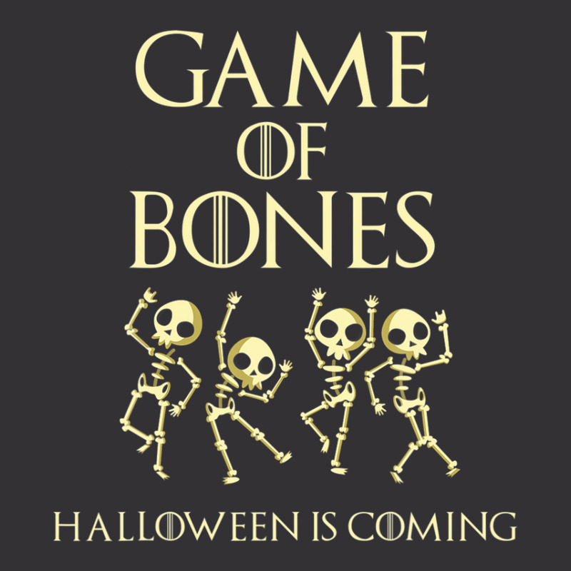 Game Of Bones Halloween Is Coming Costume Skeleton Vintage Hoodie | Artistshot