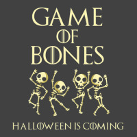 Game Of Bones Halloween Is Coming Costume Skeleton Vintage T-shirt | Artistshot