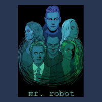 Mr Robot Poster Cute Men Denim Jacket | Artistshot