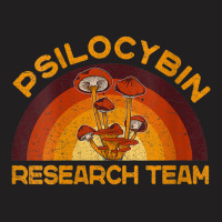 Womens Retro Mushroom Shirt, Vintage Psilocybin Research Team V-neck T-shirt | Artistshot