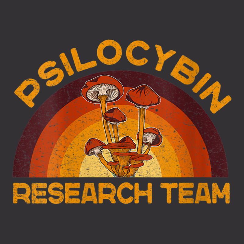 Womens Retro Mushroom Shirt, Vintage Psilocybin Research Team V-neck Vintage Short | Artistshot