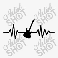 Heartbeat Electric Guitar Ladies Fitted T-shirt | Artistshot