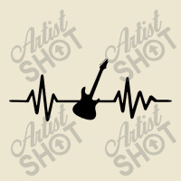 Heartbeat Electric Guitar Cropped Hoodie | Artistshot