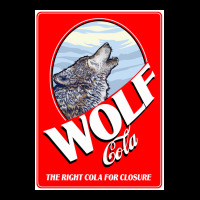 Wolf Cola Poster Hippie Men's 3/4 Sleeve Pajama Set | Artistshot