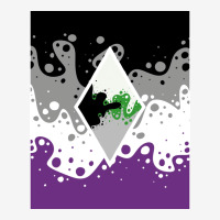 Identity Fluid Combined Ace And Demiromantic   Diamond Classic T-shirt | Artistshot