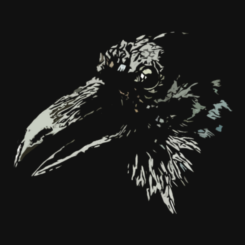 Crow Raven Bird Head T Full Set Car Mats | Artistshot