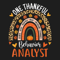 Behavior Analyst Thanksgiving Aba Therapist Psychologist Classic T-shirt | Artistshot