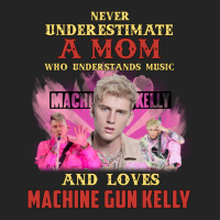 Never Underestimate A Mom Who Loves Machine 3/4 Sleeve Shirt | Artistshot