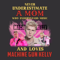 Never Underestimate A Mom Who Loves Machine Vintage Hoodie | Artistshot