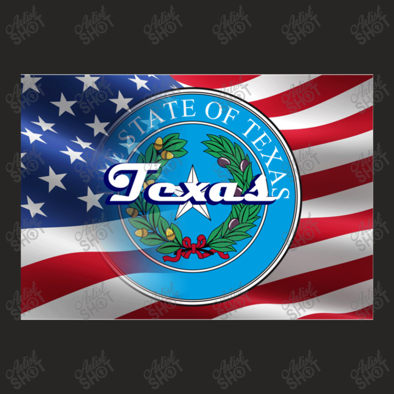 State Of Texas Ladies Fitted T-Shirt by HECTORNVAZQUEZ | Artistshot