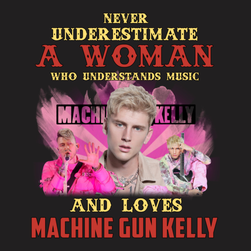 Never Underestimate A Woman Who Loves Machine T-shirt | Artistshot