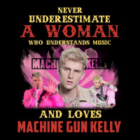 Never Underestimate A Woman Who Loves Machine V-neck Tee | Artistshot