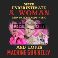 Never Underestimate A Woman Who Loves Machine 3/4 Sleeve Shirt | Artistshot