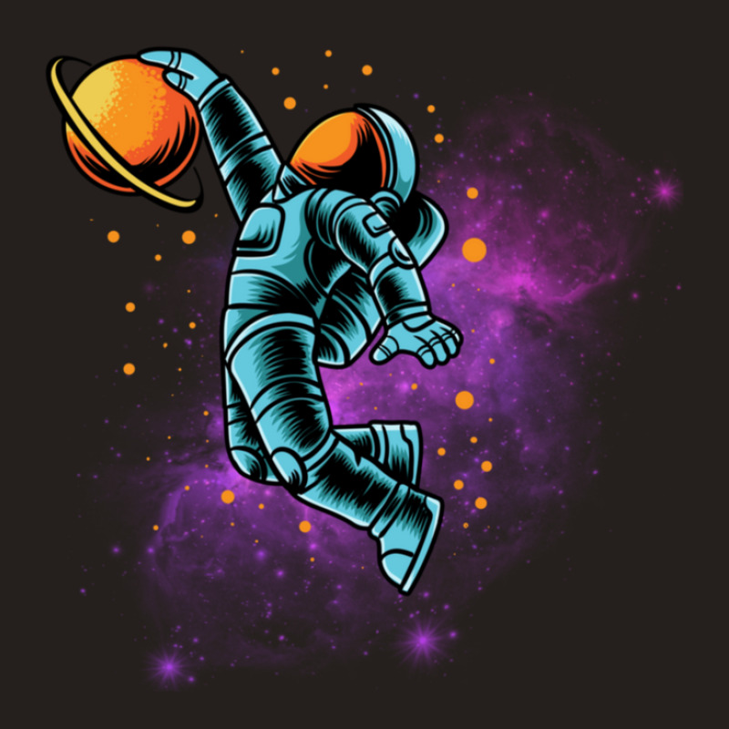 Space Dunk Essential Basketball Astronaut Tank Top | Artistshot