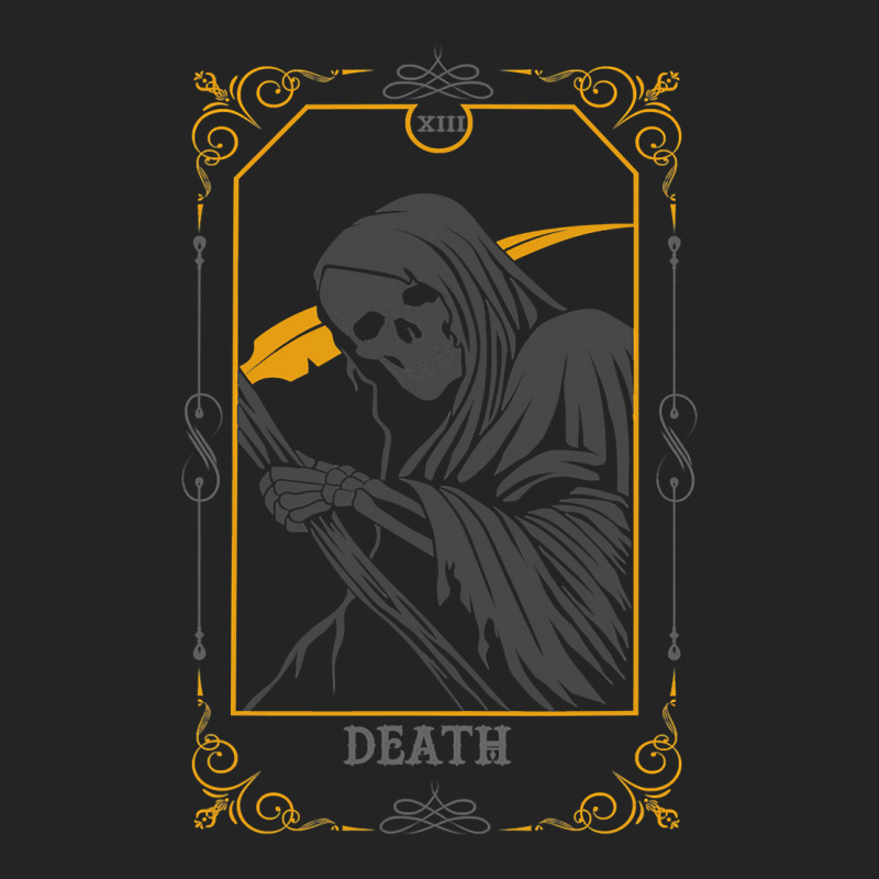 Death Tarot Card Satanic Grim Reaper Occult Witchcraft 220 3/4 Sleeve Shirt by AURRADILLARD | Artistshot