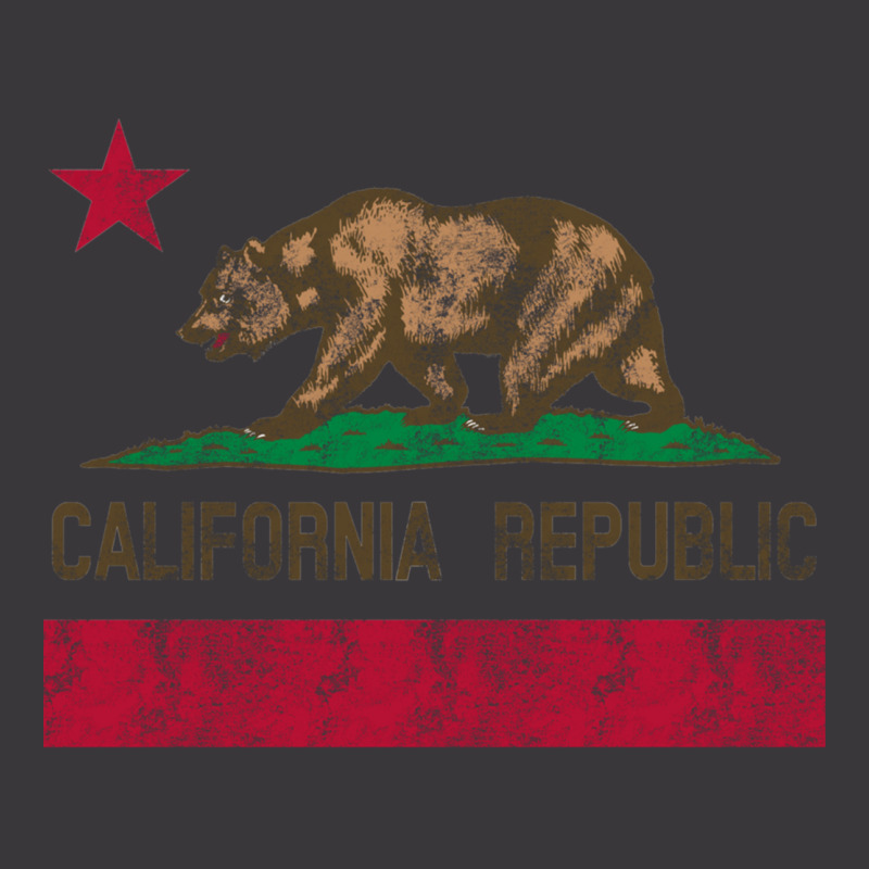 California Republic Flag Bear Vintage Souvenir Sweatshirt Ladies Curvy T-Shirt by ChristinaMarieCavanaugh | Artistshot