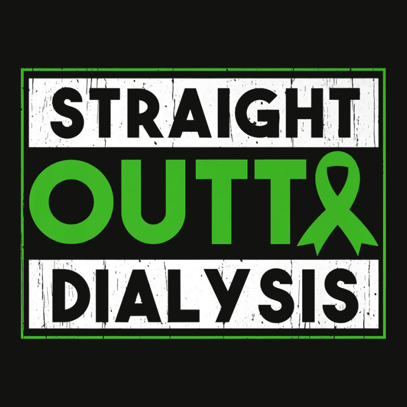 Straight Outta Dialysis Kidney Disease Patient Funny Premium T Shirt Scorecard Crop Tee by tamkyfashions | Artistshot