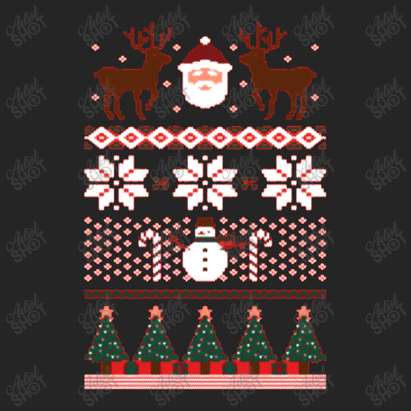 Ugly Christmas Santa Rudolph Unisex Hoodie | Artistshot