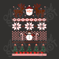 Ugly Christmas Santa Rudolph Champion Hoodie | Artistshot