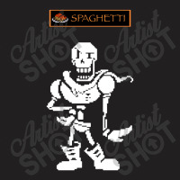 Undertale Papyrus Spaghetti T-shirt | Artistshot