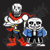 Undertale Sans And Papyrus 01 T-shirt | Artistshot