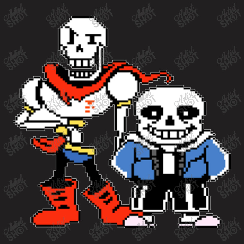 Undertale Sans And Papyrus 01 T-shirt | Artistshot