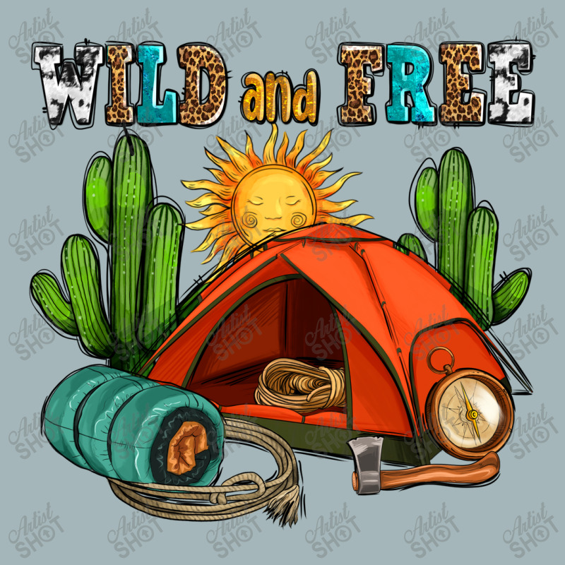 Wild And Free Camp Unisex Sherpa-lined Denim Jacket | Artistshot