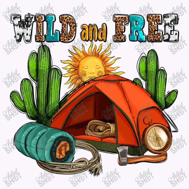 Wild And Free Camp Tank Top | Artistshot