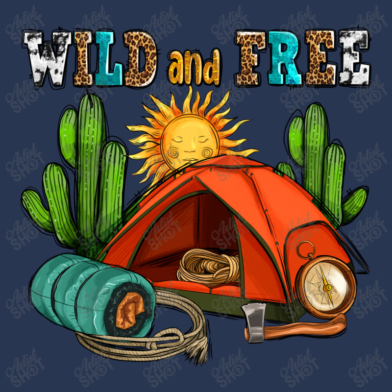 Wild And Free Camp Men Denim Jacket | Artistshot