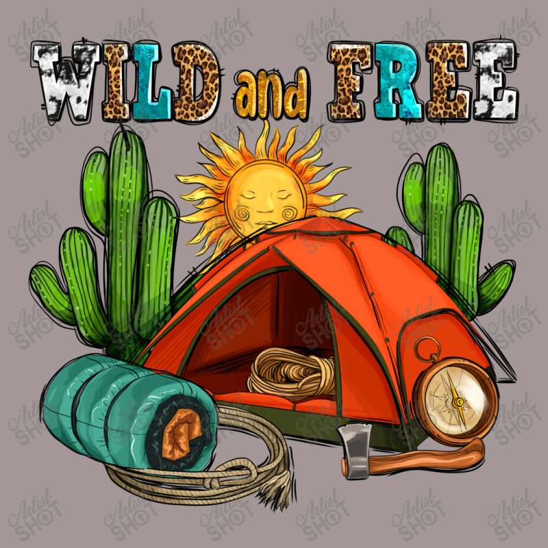 Wild And Free Camp Vintage Short | Artistshot