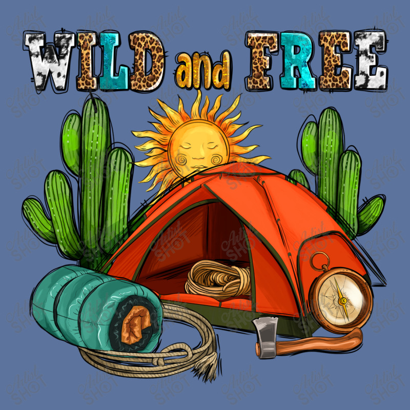 Wild And Free Camp Lightweight Hoodie | Artistshot