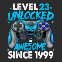 Level 23 Unlocked Awesome Since 1999 23rd Birthday Gaming Exclusive T-shirt | Artistshot