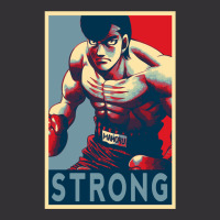 Mamoru Takamura Strong Hajime No Ippo Vintage Hoodie | Artistshot